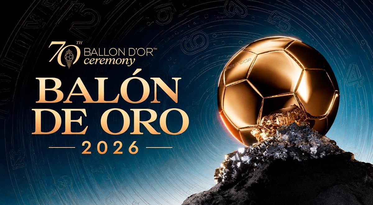 Balón de Oro 2026: fecha, lugar y cómo verlo en directo