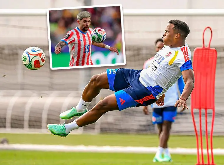 Colombia y Paraguay se enfrentan en amistoso: Arias lidera la nueva era tricolor