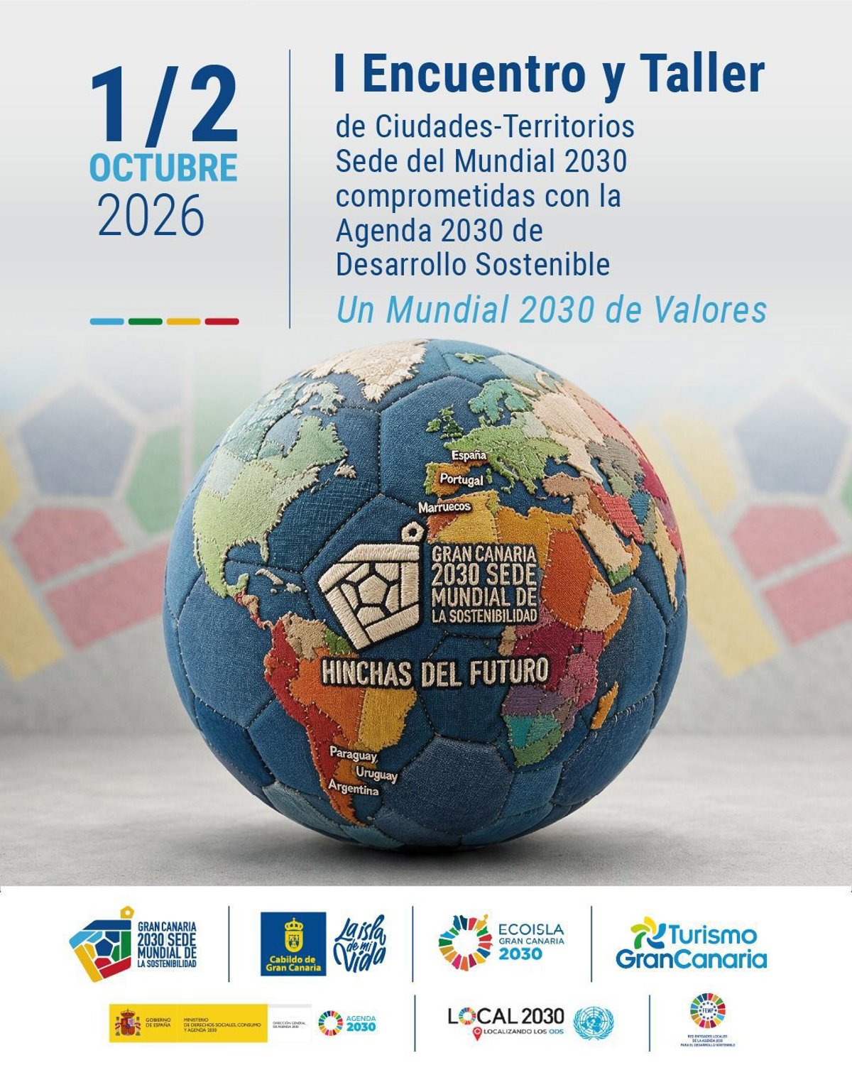 Gran Canaria reúne sedes del Mundial 2030 para construir legado sostenible