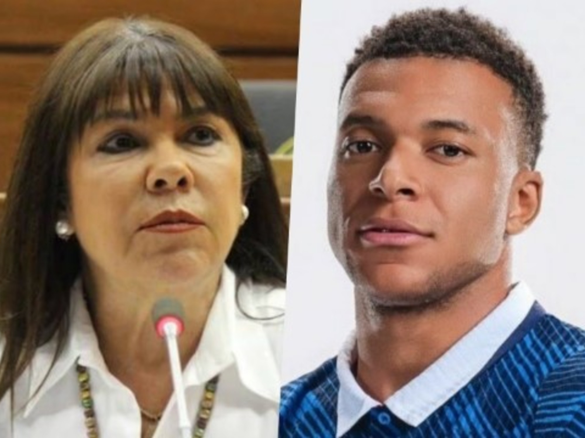Polémica racista: senadora paraguaya atacó a Mbappé tras eliminación